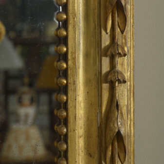 Early 19th century neoclassical giltwood pier mirror