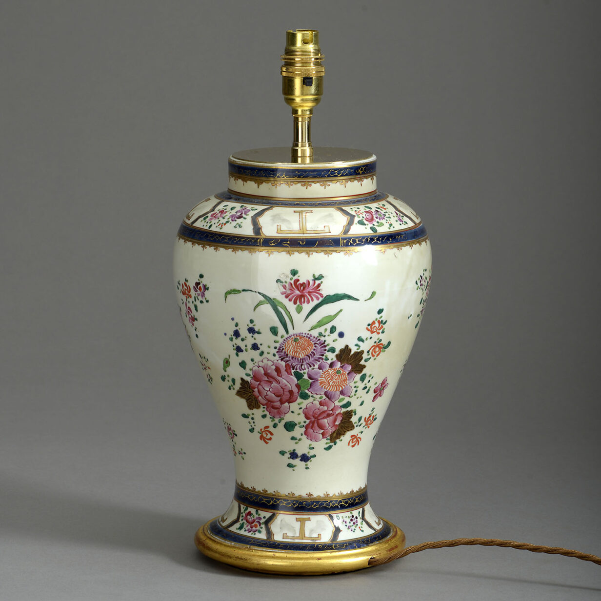 Samson Porcelain Vase Lamp