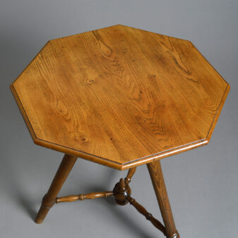 Late 19th century victorian period ash gipsy table