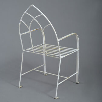 Pair of garden chairs