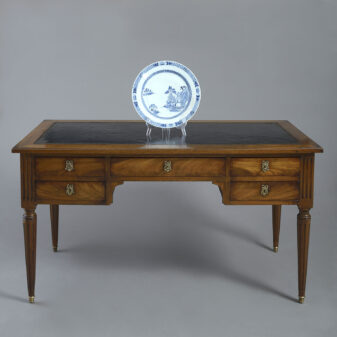 Louis xvi style bureau plat