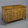 Walnut commode