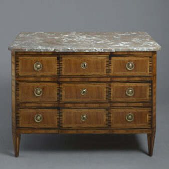 Parquetry commode