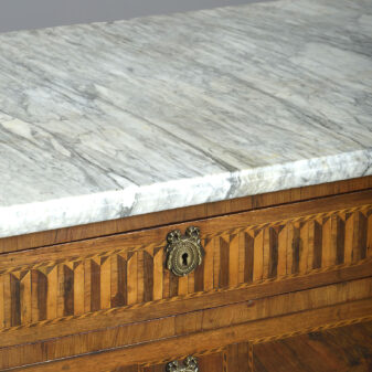 Louis xvi period parquetry commode