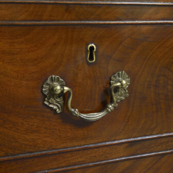 An Important 18th Century George III Chippendale Period Mahogany Partners Desk