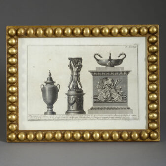 Twelve Mid-18th Century Engravings Depicting Objects and Artefacts of Antiquity