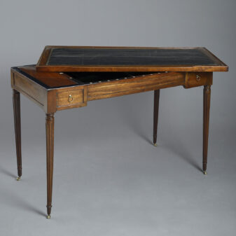 Late 18th century louis xvi period tric trac table 5 Late 18th century louis xvi period tric trac table