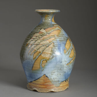 Large scale studio pottery vase