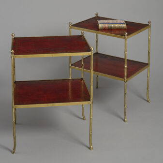 Pair of Two Tier Tables
