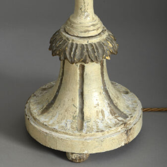 Pair of candlestick lamps