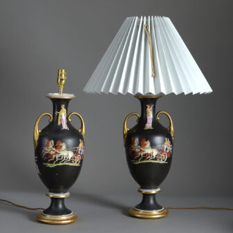 Pair of Classical Vase Lamps