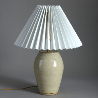 Studio Pottery Vase lamp