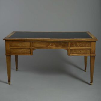 Louis xvi period bureau plat