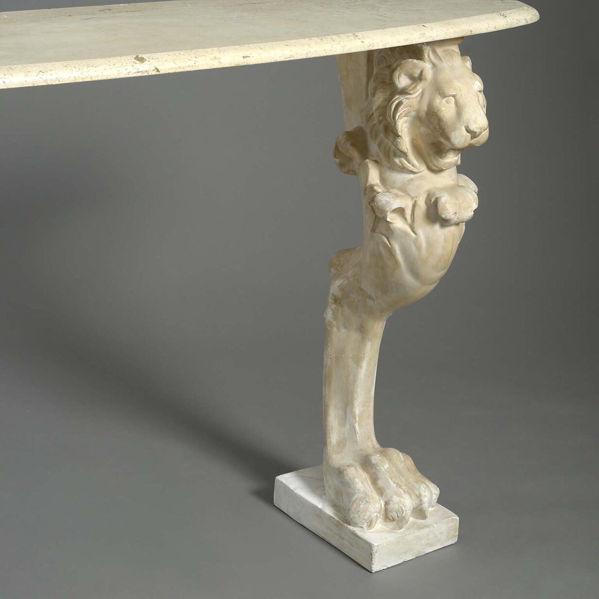 Mid-century neo-classical console table