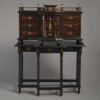 Spanish vargueno cabinet on stand