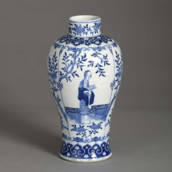 Blue and White Vase