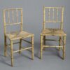 Pair of regency bedroom chairs