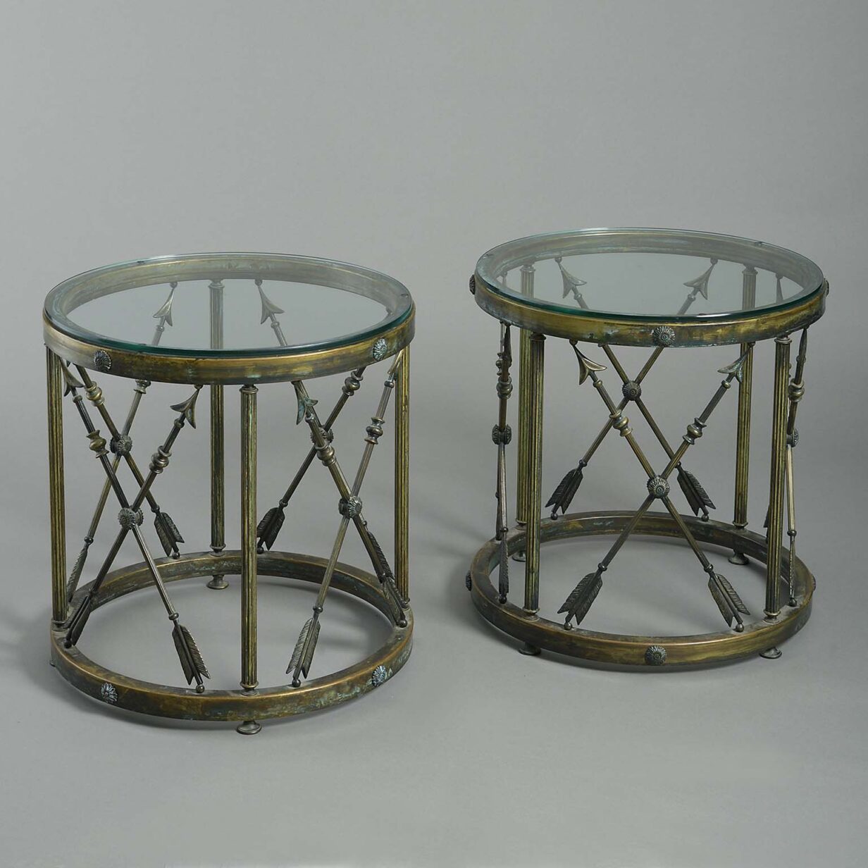 Pair of drum tables