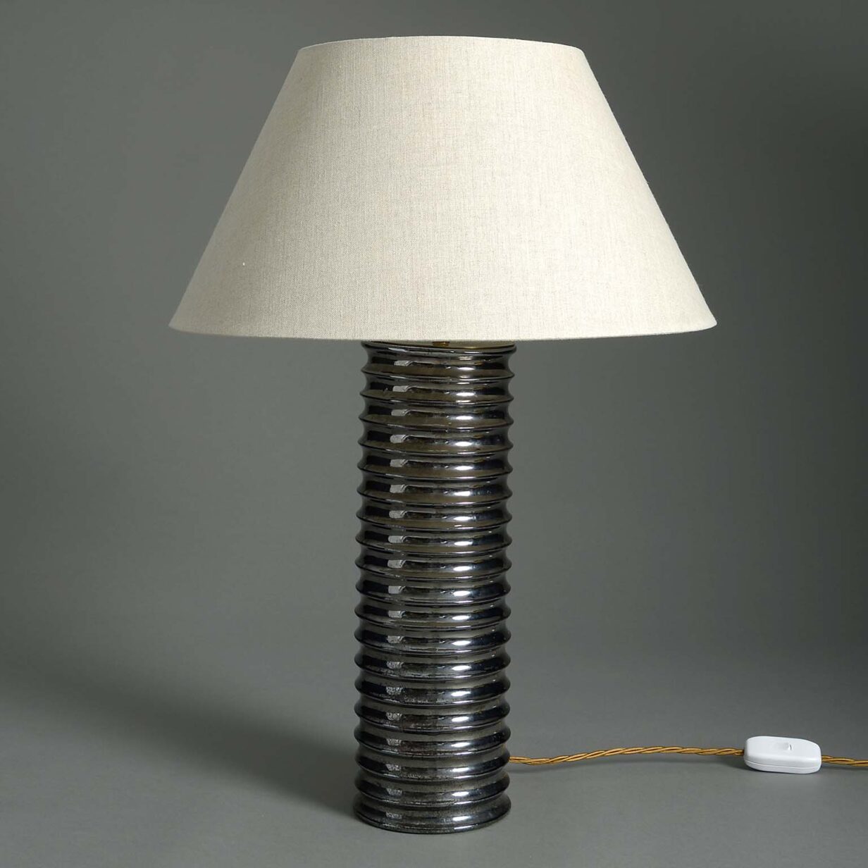 Cork screw lamp