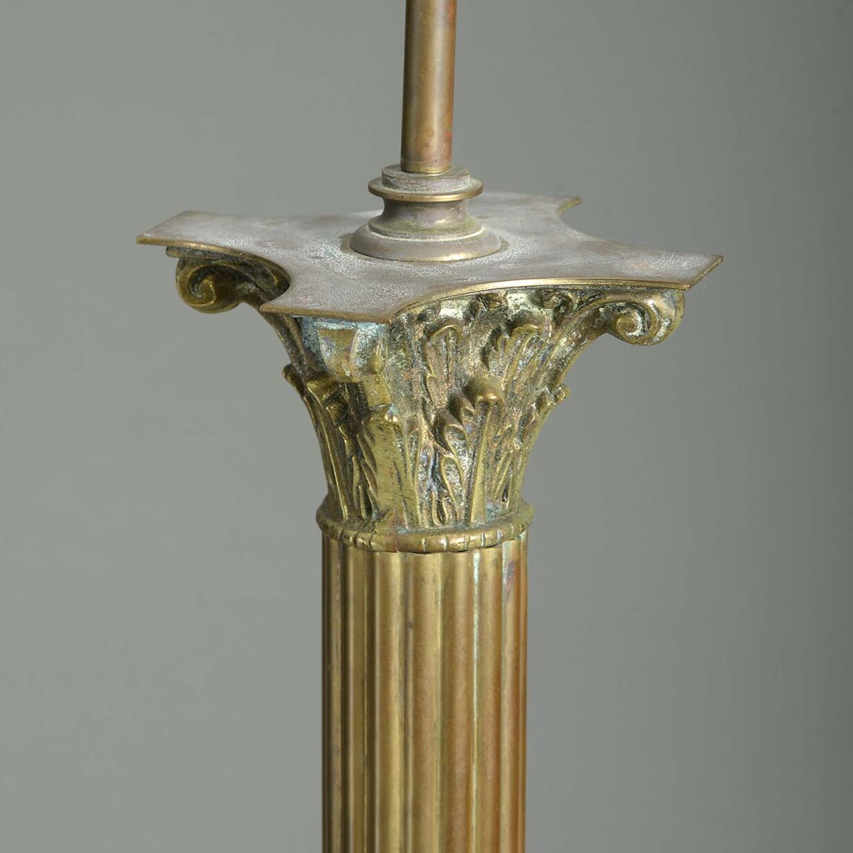 Corinthian column lamp