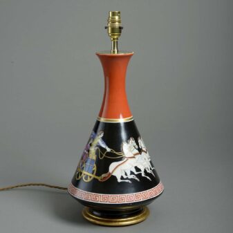 Samuel alcock vase lamp