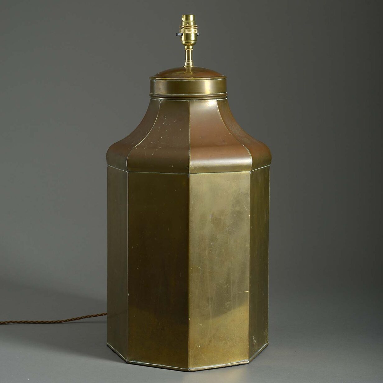 Tea canister lamp