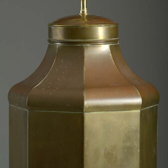 Tea canister lamp