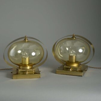 Pair of Futurist Lamps