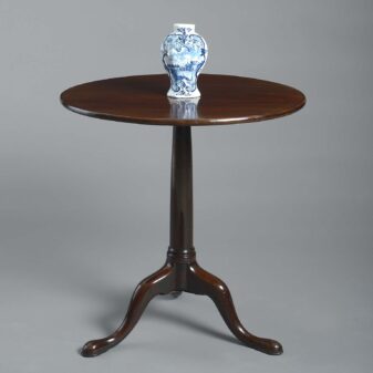 Mid-18th century george ii period mahogany tripod table