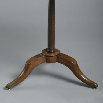 Late 18th century louis xvi period mahogany occasional table