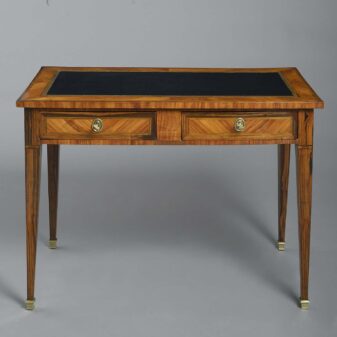 Louis xvi tulipwood writing table