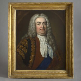 Studio of Jean Baptiste Van Loo (1684-1745) Portrait of Sir Robert Walpole (1676-1745)