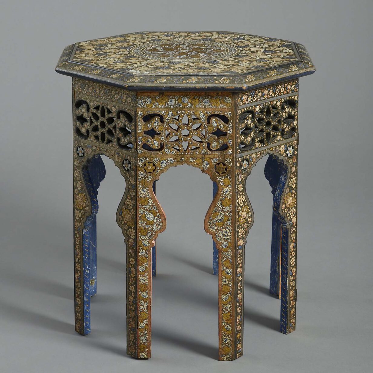 Kashmiri lacquer table