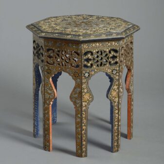 Kashmiri lacquer table