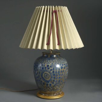 Persian Ceramic Vase Lamp