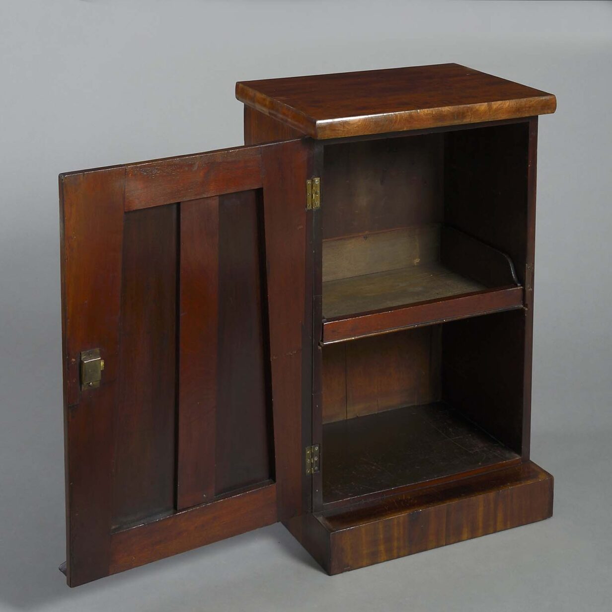 Pair of regency pedestal cabinets