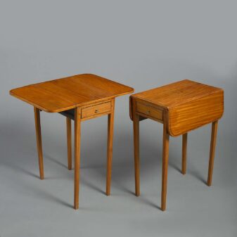 Pair of pembroke tables