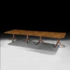 Four pillar dining table