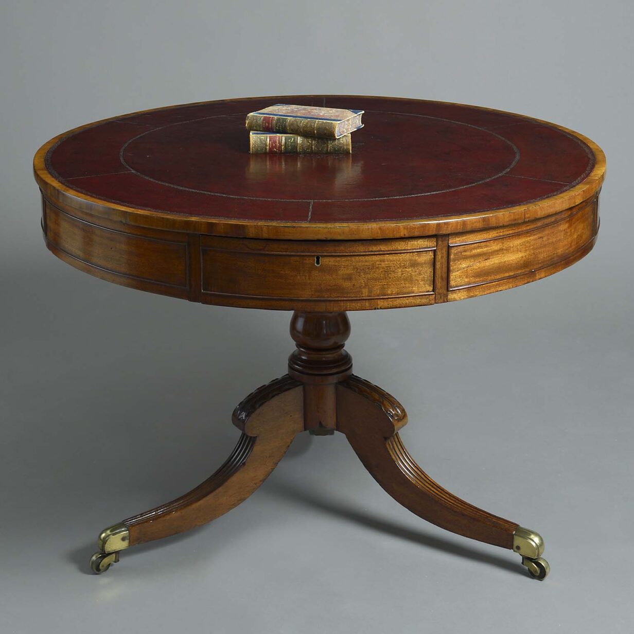Regency drum table