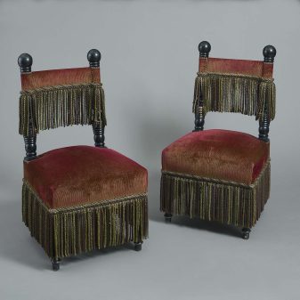 Pair of Bugatti Style Chairs