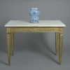 North italian giltwood console table