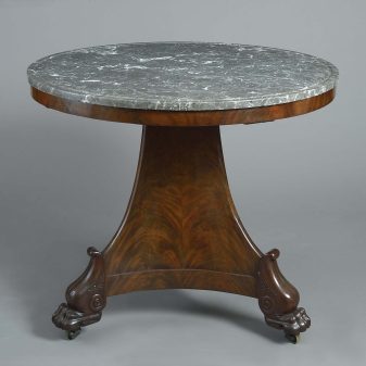 Charles x period centre table