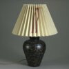 Tole table lamp