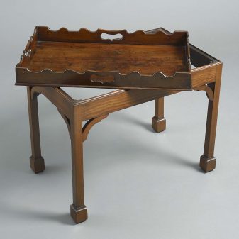 George iii tray on stand