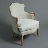 Louis xv painted armchair