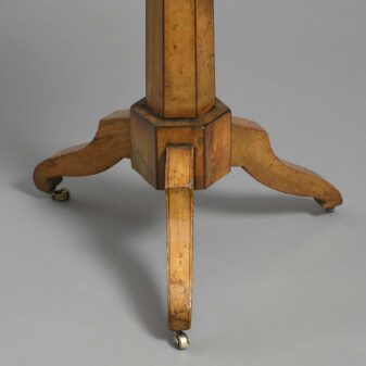 Late 18th century louis xvi period parquetry occasional table
