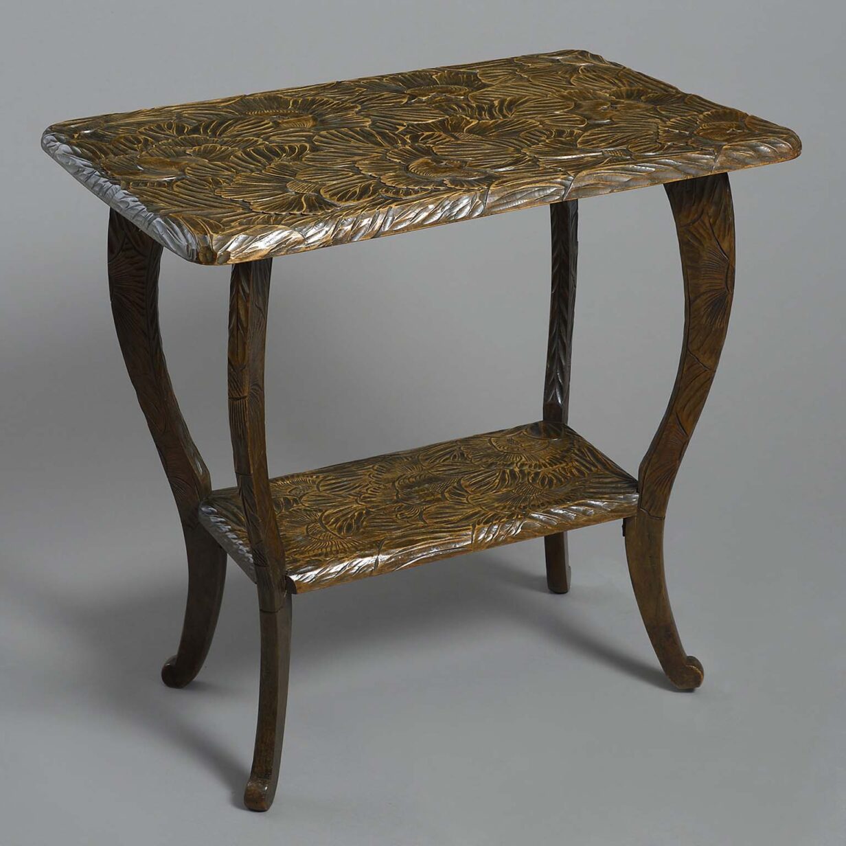 Close pair of late nineteenth century japanese liberty & co tables