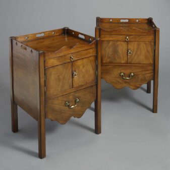Pair of George III Bedside Tables
