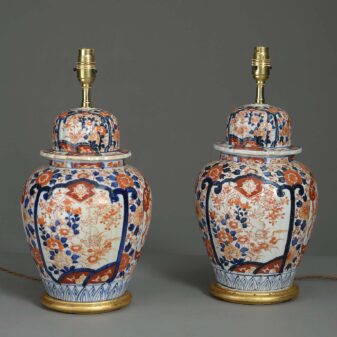 Pair of imari vases
