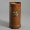 Leather shell case umbrella stand